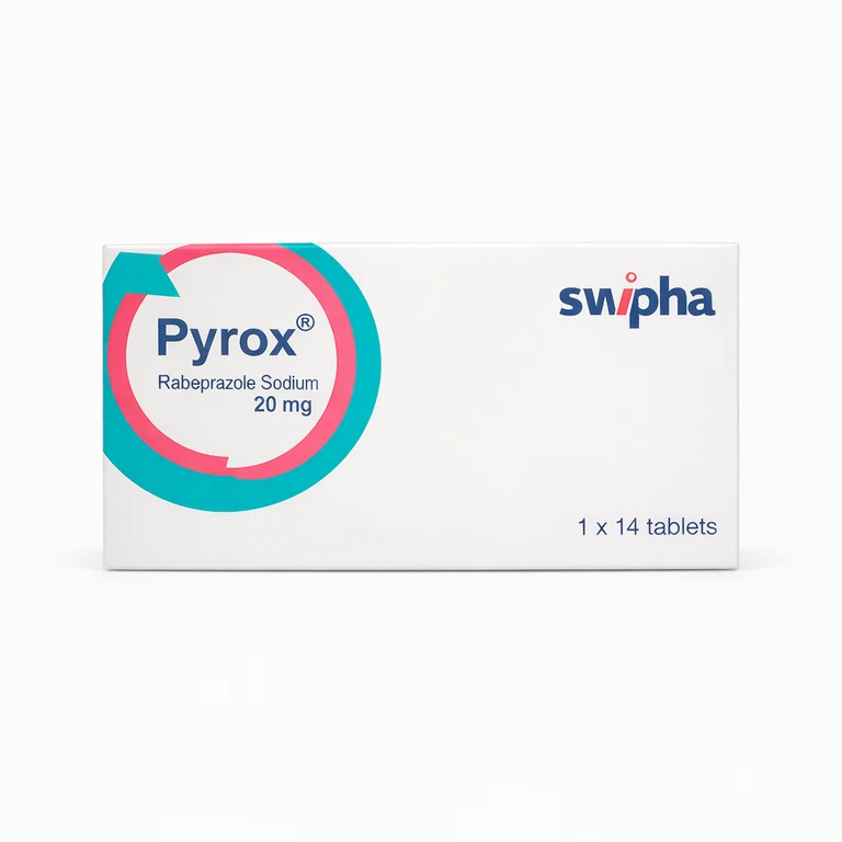 Swipha Pyrox-20 (Rabeprazole) 20 mg x 14 Tablets